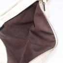 GUCCI GG Canvas Sherry Line Waist bag White Gold 28566 Auth 180206-23