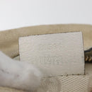 GUCCI GG Canvas Sherry Line Waist bag White Gold 28566 Auth 180206-24