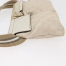 GUCCI GG Canvas Sherry Line Waist bag White Gold 28566 Auth 180206-5