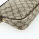 GUCCI GG Supreme Shoulder Bag PVC Beige Gold 97 02 068 Auth 180207-16