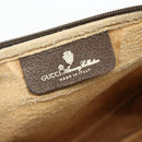GUCCI GG Supreme Shoulder Bag PVC Beige Gold 97 02 068 Auth 180207-17