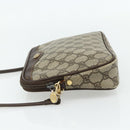 GUCCI GG Supreme Shoulder Bag PVC Beige Gold 97 02 068 Auth 180207-3