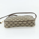 GUCCI GG Supreme Shoulder Bag PVC Beige Gold 97 02 068 Auth 180207-5
