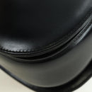 GUCCI Bamboo Hand Bag Leather 2way Black Gold 000 1364 0633 Auth 180208V-16