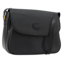 GUCCI Micro GG Supreme Umhängetasche PVC Schwarz Gold 001 256 1044 Auth 180209-1