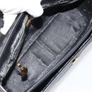 GUCCI Micro GG Supreme Umhängetasche PVC Schwarz Gold 001 256 1044 Auth 180209-17