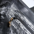 GUCCI Micro GG Supreme Umhängetasche PVC Schwarz Gold 001 256 1044 Auth 180209-20