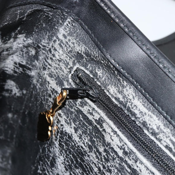 GUCCI Micro GG Supreme Umhängetasche PVC Schwarz Gold 001 256 1044 Auth 180209
