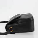 GUCCI Micro GG Supreme Umhängetasche PVC Schwarz Gold 001 256 1044 Auth 180209-5