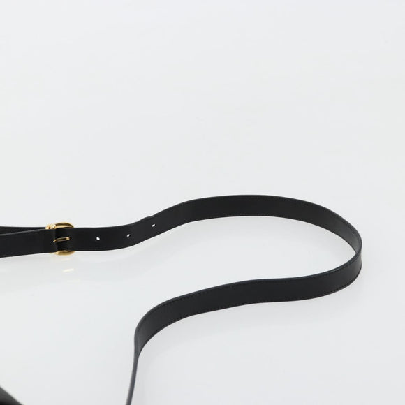 GUCCI Micro GG Supreme Umhängetasche PVC Schwarz Gold 001 256 1044 Auth 180209