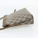 GUCCI GG Plus Supreme Shoulder Bag PVC Beige Gold Auth 180211-3