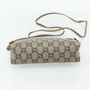 GUCCI GG Plus Supreme Shoulder Bag PVC Beige Gold Auth 180211-5