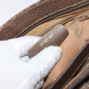 GUCCI GG Supreme Hand Bag PVC Beige Gold Auth 180212-12