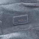 GUCCI Bamboo Vanity Hand Bag Patent leather Gray Gold 032 1705 0151 Auth 180214-15