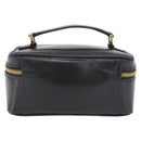 GUCCI Bamboo Vanity Hand Bag Patent leather Gray Gold 032 1705 0151 Auth 180214-3