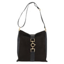 GUCCI Shoulder Bag Suede Brown Gold 001 4051 Auth 180216-2