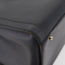 GUCCI Bamboo Tote Bag Leder Schwarz Gold 002 0260 Auth 180220-9