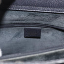 GUCCI Bamboo Tote Bag Leder Schwarz Gold 002 0260 Auth 180220-17