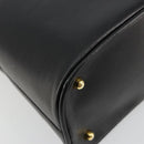 GUCCI Bambus Handtasche Leder Schwarz Gold 000 2214 0289 Authentisch 180221-17