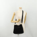 GUCCI Bamboo Shoulder Bag Suede 2way Black Gold 001 2404 1638 0 Auth 180224-21