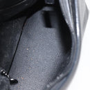 GUCCI Bamboo Shoulder Bag Leather Black Silver Auth 180226-16