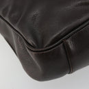 GUCCI Bamboo Shoulder Bag Leather 2way Brown Gold 001 1638 Auth 180228-13