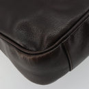 GUCCI Bamboo Shoulder Bag Leather 2way Brown Gold 001 1638 Auth 180228-15