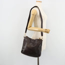 GUCCI Bamboo Shoulder Bag Leather 2way Brown Gold 001 1638 Auth 180228-23