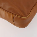 GUCCI Bamboo Shoulder Bag Leather 2way Brown Gold 001 1577 2615 Auth 180229-9