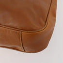 GUCCI Bamboo Shoulder Bag Leather 2way Brown Gold 001 1577 2615 Auth 180229-17