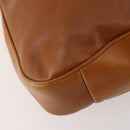 GUCCI Bamboo Shoulder Bag Leather 2way Brown Gold 001 1577 2615 Auth 180229-18