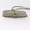 GUCCI GG Supreme Web Sherry Line Bag PVC Beige Gold 904 02 047 Auth 180234-7