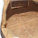 GUCCI GG Supreme Web Sherry Line Bag PVC Beige Gold 904 02 047 Auth 180234-10