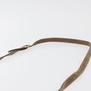 GUCCI GG Supreme Web Sherry Line Bag PVC Beige Gold 89 02 018 Auth 180235-14