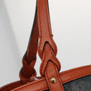 GUCCI Tote Bag Denim Blue Gold 348715 Auth 180237-10