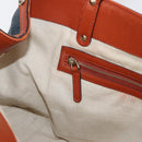 GUCCI Tote Bag Denim Blue Gold 348715 Auth 180237-20