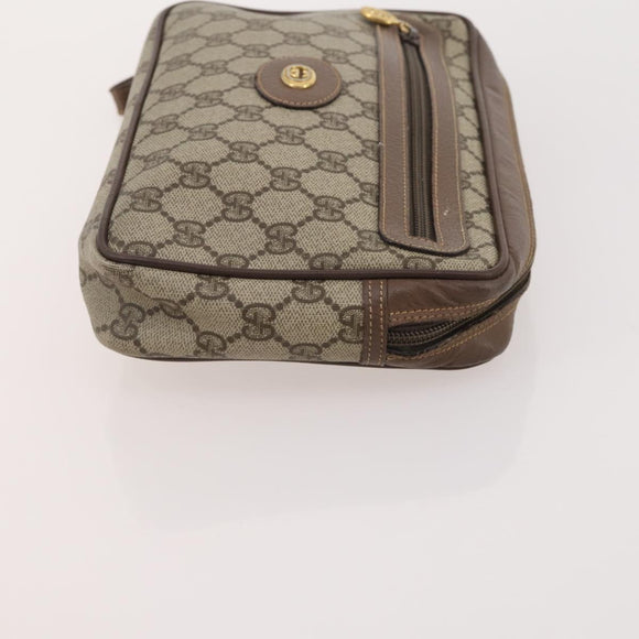 GIVENCHY Gucci Fendi Prada Bag PVC Leather 4 Set Brown Beige black Auth 180241
