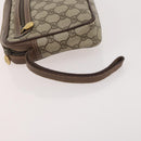 GIVENCHY Gucci Fendi Prada Bag PVC Leather 4 Set Brown Beige black Auth 180241-12