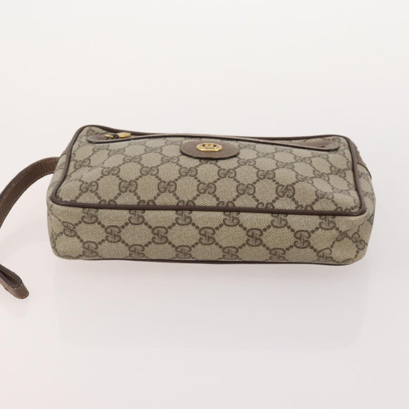 GIVENCHY Gucci Fendi Prada Bag PVC Leather 4 Set Brown Beige black Auth 180241