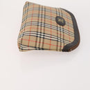 Burberrys Burberry Nova Check Bag Canvas 4 Set Brown Beige Navy Auth 180243-10