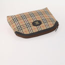 Burberrys Burberry Nova Check Bag Canvas 4 Set Brown Beige Navy Auth 180243-11