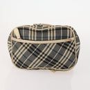 Burberrys Burberry Nova Check Bag Canvas 4 Set Brown Beige Navy Auth 180243-2