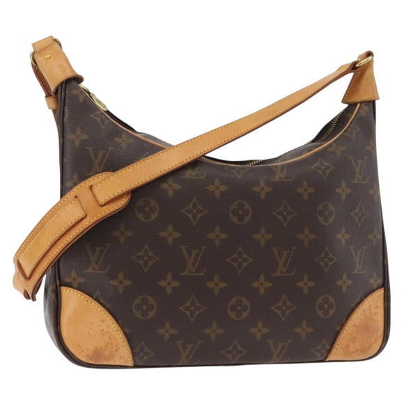 LOUIS VUITTON Monogram Boulogne 30 Shoulder Bag M51265 LV Auth 180270A