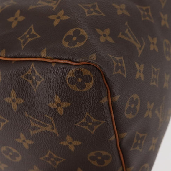LOUIS VUITTON Monogram Speedy 35 Hand Bag M41524 LV Auth 180271