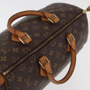 LOUIS VUITTON Monogram Speedy 35 Hand Bag M41524 LV Auth 180271-6