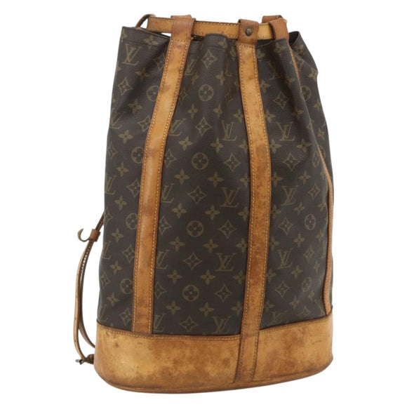 LOUIS VUITTON Monogram Randonnee GM Shoulder Bag M42244 LV Auth 180289