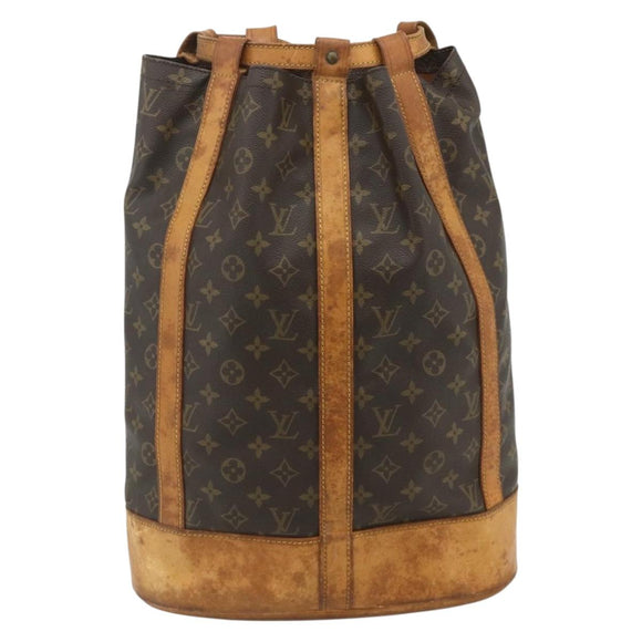 LOUIS VUITTON Monogram Randonnee GM Shoulder Bag M42244 LV Auth 180289