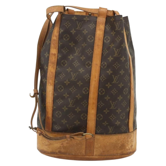 LOUIS VUITTON Monogram Randonnee GM Shoulder Bag M42244 LV Auth 180289