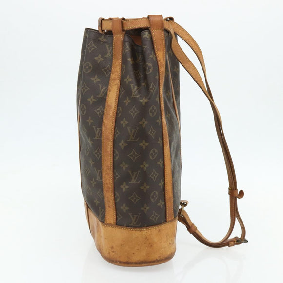 LOUIS VUITTON Monogram Randonnee GM Shoulder Bag M42244 LV Auth 180289