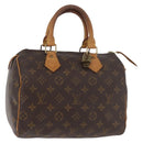 LOUIS VUITTON Monogram Speedy 25 Hand Bag M41528 LV Auth 180292A-1